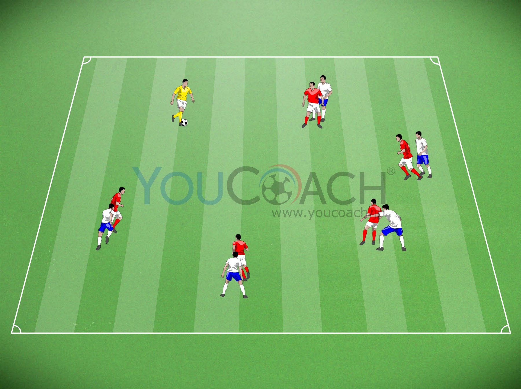 レジスタ付きマンマーク